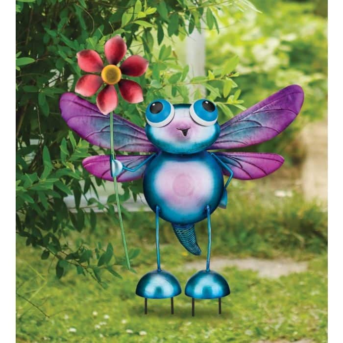 Backyard Spinner Stake - Dragonfly