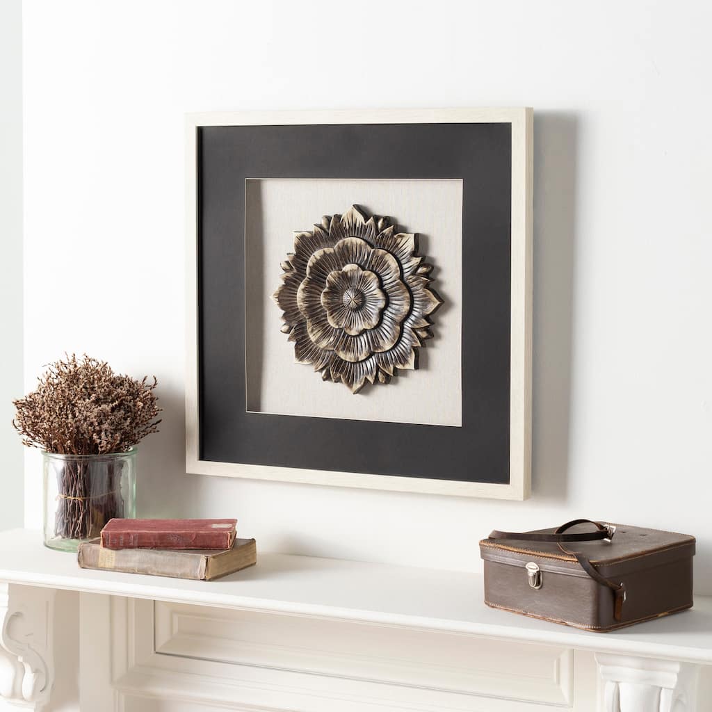 Artistic Weavers Eden Shadowbox Floral Wall Art