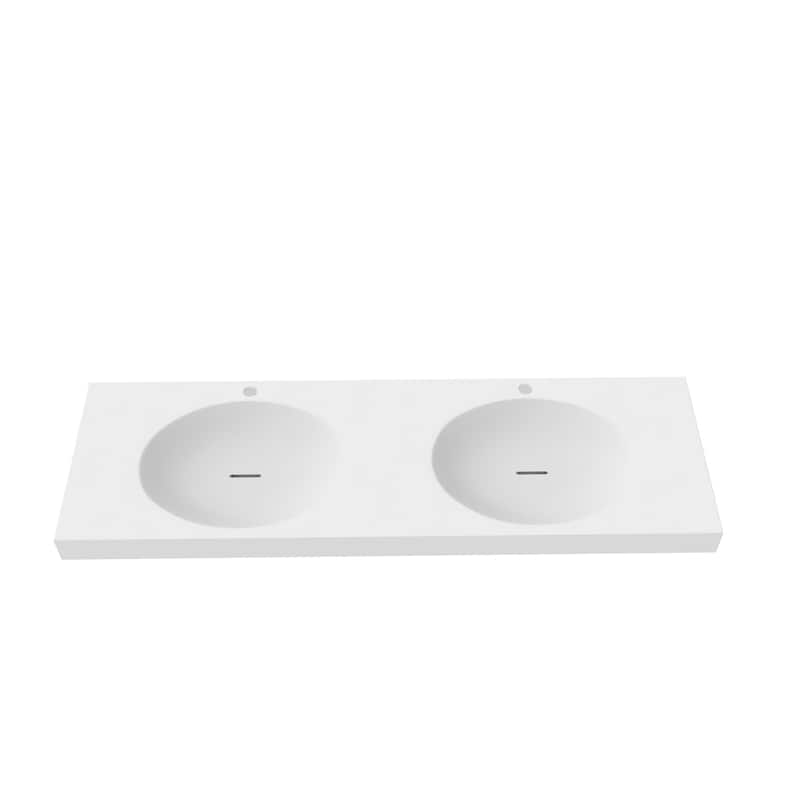 Darleen Shallow Basin Wall Mounted Bathroom Sink