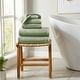 preview thumbnail 122 of 184, 100% Cotton Acacia Collection Ultra Absorbant Popcorn Bath Towels 6 Piece Set - Eucalyptus