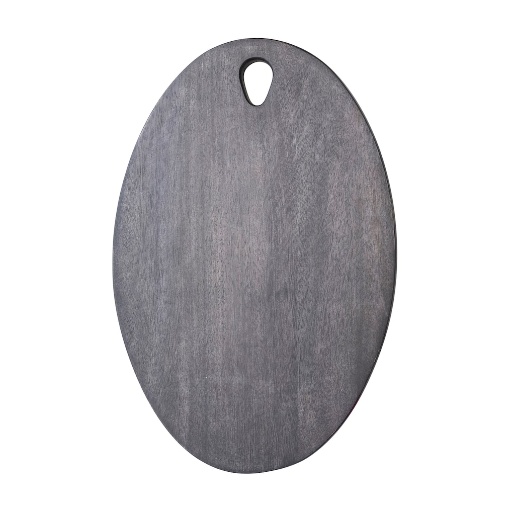 Wood Charcuterie or Cutting Board with Handle - 17.0"L x 11.5"W x 0.6"H