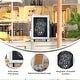 preview thumbnail 36 of 99, Freestanding Tabletop or Wall Mount Magnetic Chalkboard