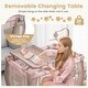 preview thumbnail 26 of 28, Costway Portable Baby Playard Nursery Center Crib with Hanging Toys & - See Details