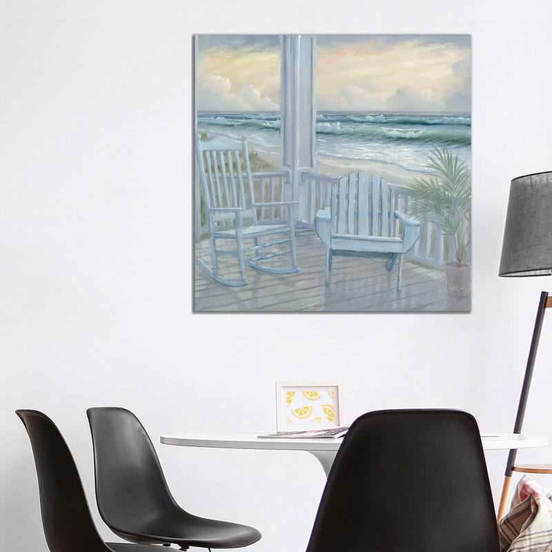 iCanvas "Coastal Porch II" by Georgia Janisse Canvas Print - 37x37x1.5