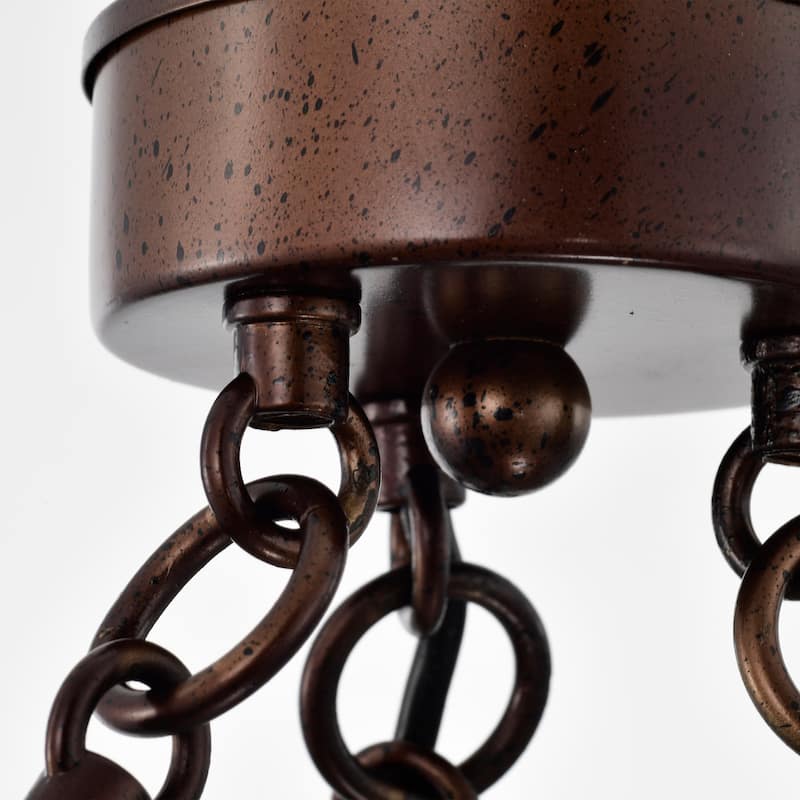 Kettle 5 Light Oversized Pendant with 60W Vintage Lamps Included