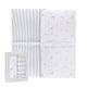 preview thumbnail 41 of 85, Ely's & Co. Baby Fitted Changing Pad Cover - Cradle Sheet Set - 2 Pack - 32" x 16" Blue Dragonfly & Stripe