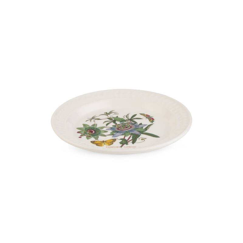 Portmeirion Set of 6 Botanic Garden Harmony Papilio Amber Dinner Plates - 10.5 Inch