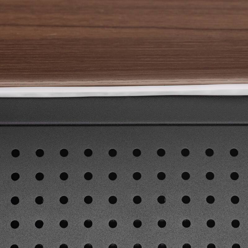 Roskilde Writing Desk with Hutch Wooden Laptop Workstation with 3 Open Pigeonholes, Student Desks Writing Desks Workstation Desk
