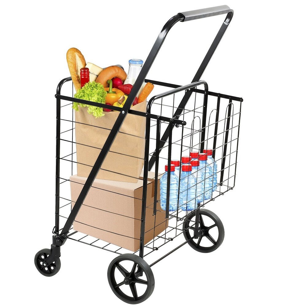 heavy duty grocery cart 200 lbs