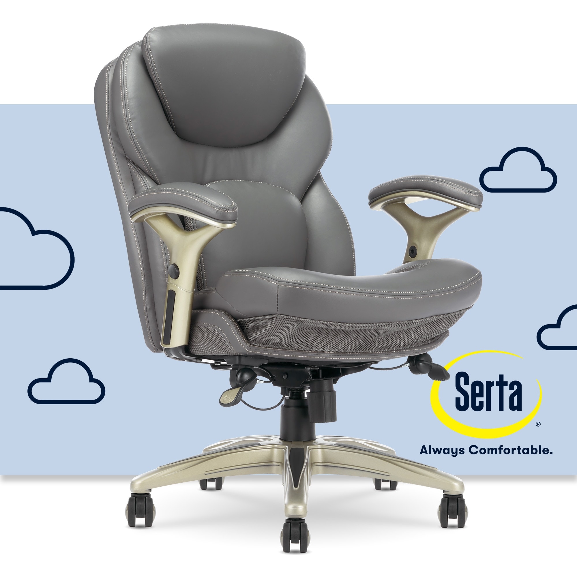 Serta ergonomic clearance executive office