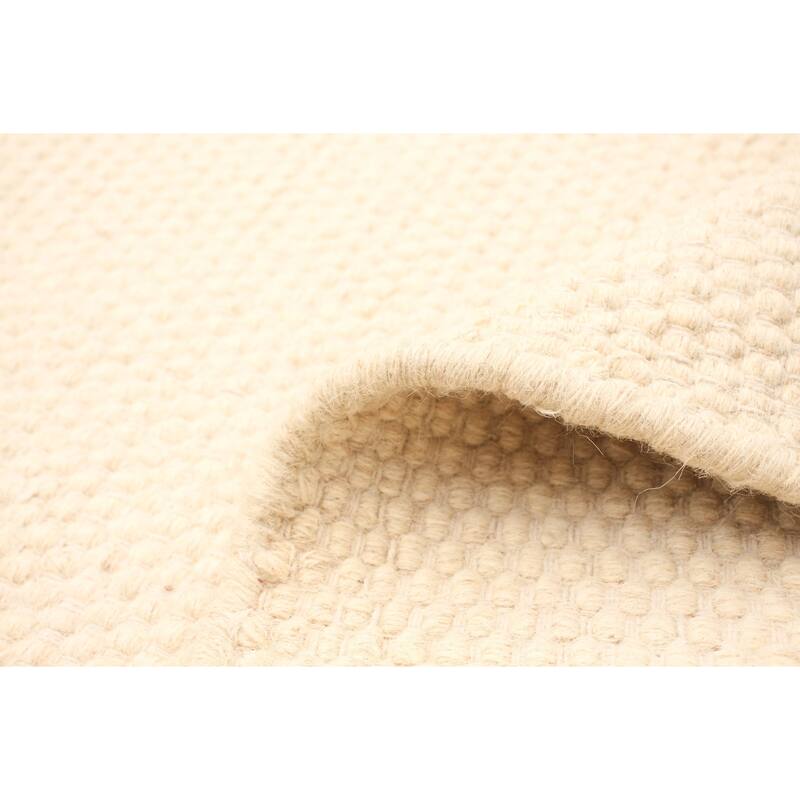ECARPETGALLERY Hand Loomed Bungalow Wool Dhurrie