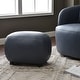 preview thumbnail 26 of 112, KINWELL 23" Wide Faux Leather Upholstered Ottoman Footrest, PU Entryway Footstool