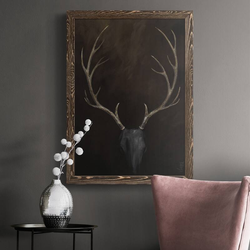 Buck-Premium Framed Canvas - Ready to Hang