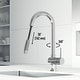 preview thumbnail 4 of 12, VIGO Gramercy 17" H Single Handle Pull-Down Spout Kitchen Faucet with Touchless Sensor