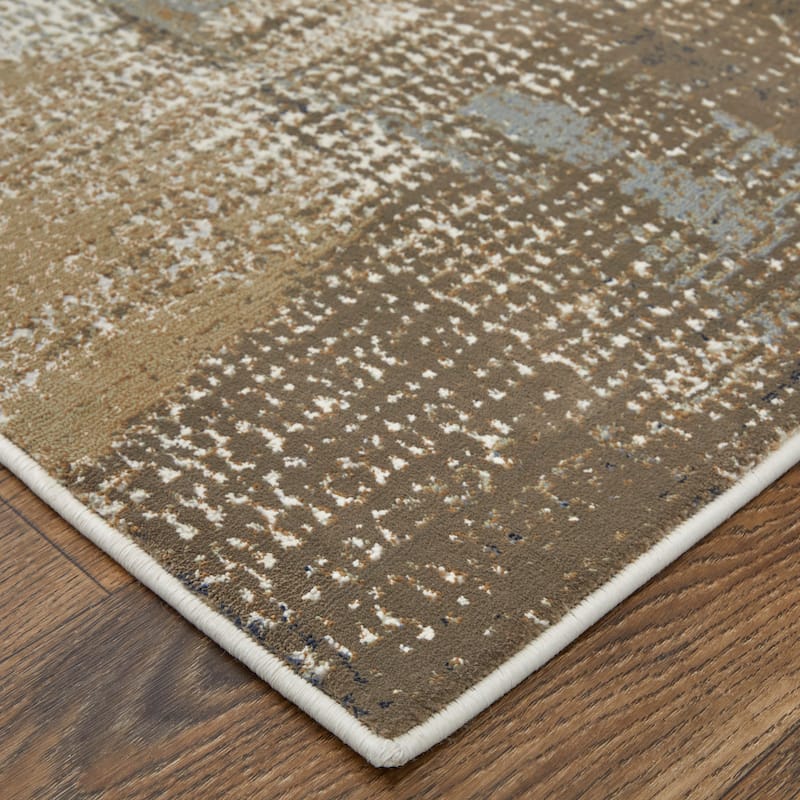 Grand Bazaar Takara Machine Made Abstract Modern Area Rug