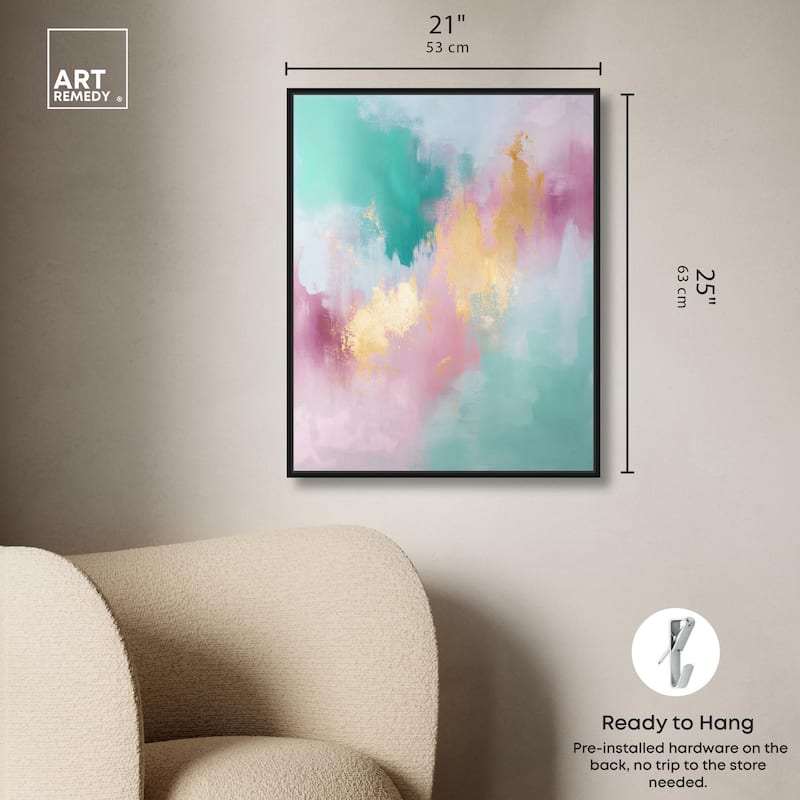Pastel Dreams Mist Canvas by Art Remedy