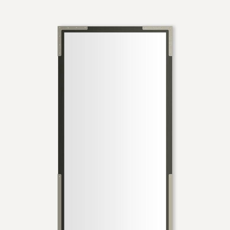 Robern CM2030ND Craft Series 19-1/4" W x 30" H Modern Rectangular - Iron Black with Brushed Pewter