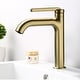 preview thumbnail 7 of 39, 9-12" H Solid Brass Single Handle Bathroom Sink Faucet