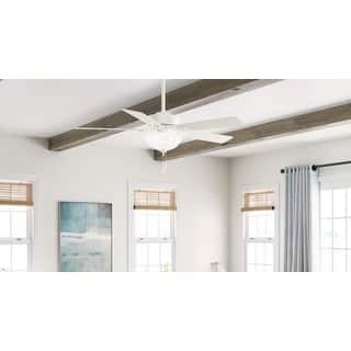 Hunter 52" Swanson Ceiling Fan with LED Bowl Light Kit and Pull Chains - Traditional, Transitional