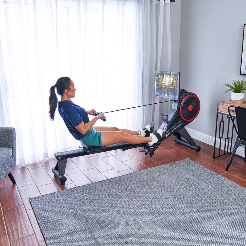 Echelon Row-S Rowing Machine with 22" HD Touchscreen and 30-Day Free Membership