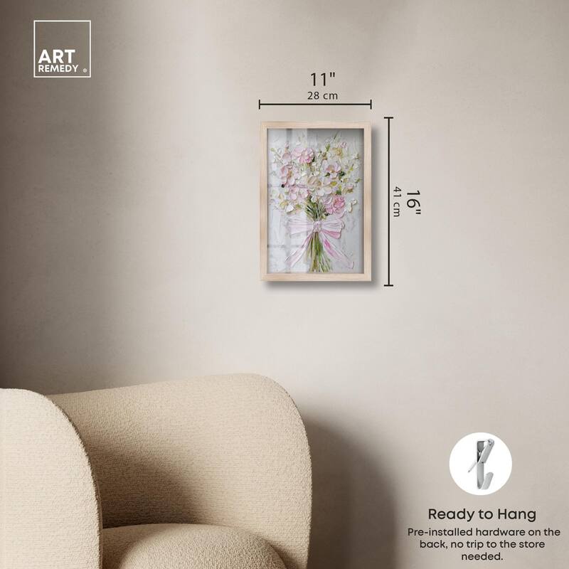 Layered Lily Shadowbox by Art Remedy