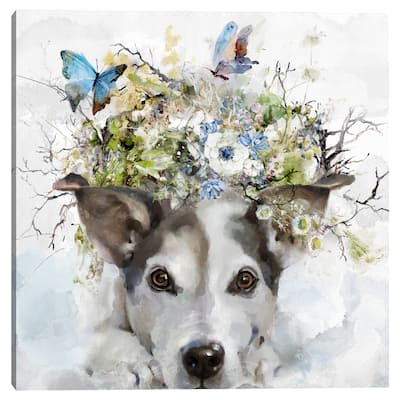 Earth Hounds I by Studio Arts Canvas Art Print