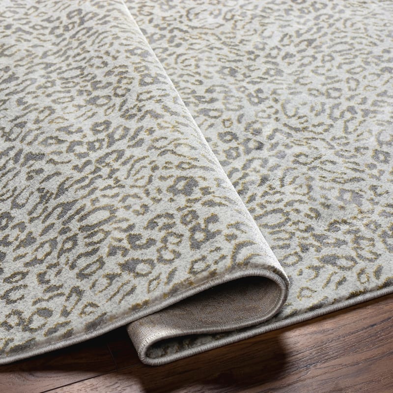 Brina Glam Animal Print Area Rug