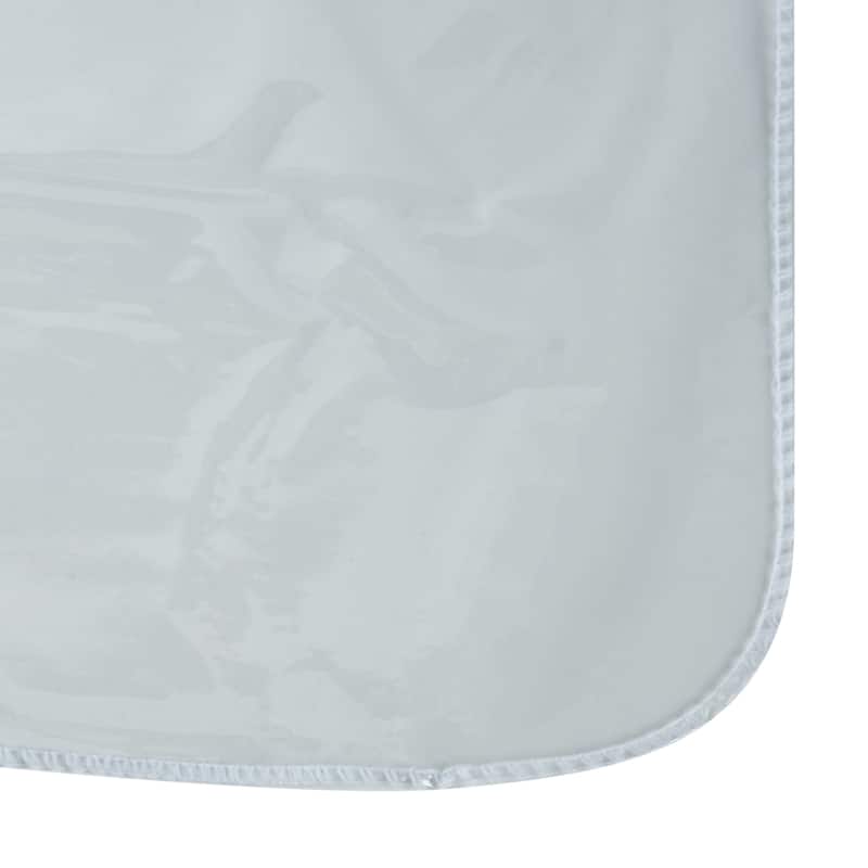 Home Details 70" Crystal Clear Tablecloth Protector