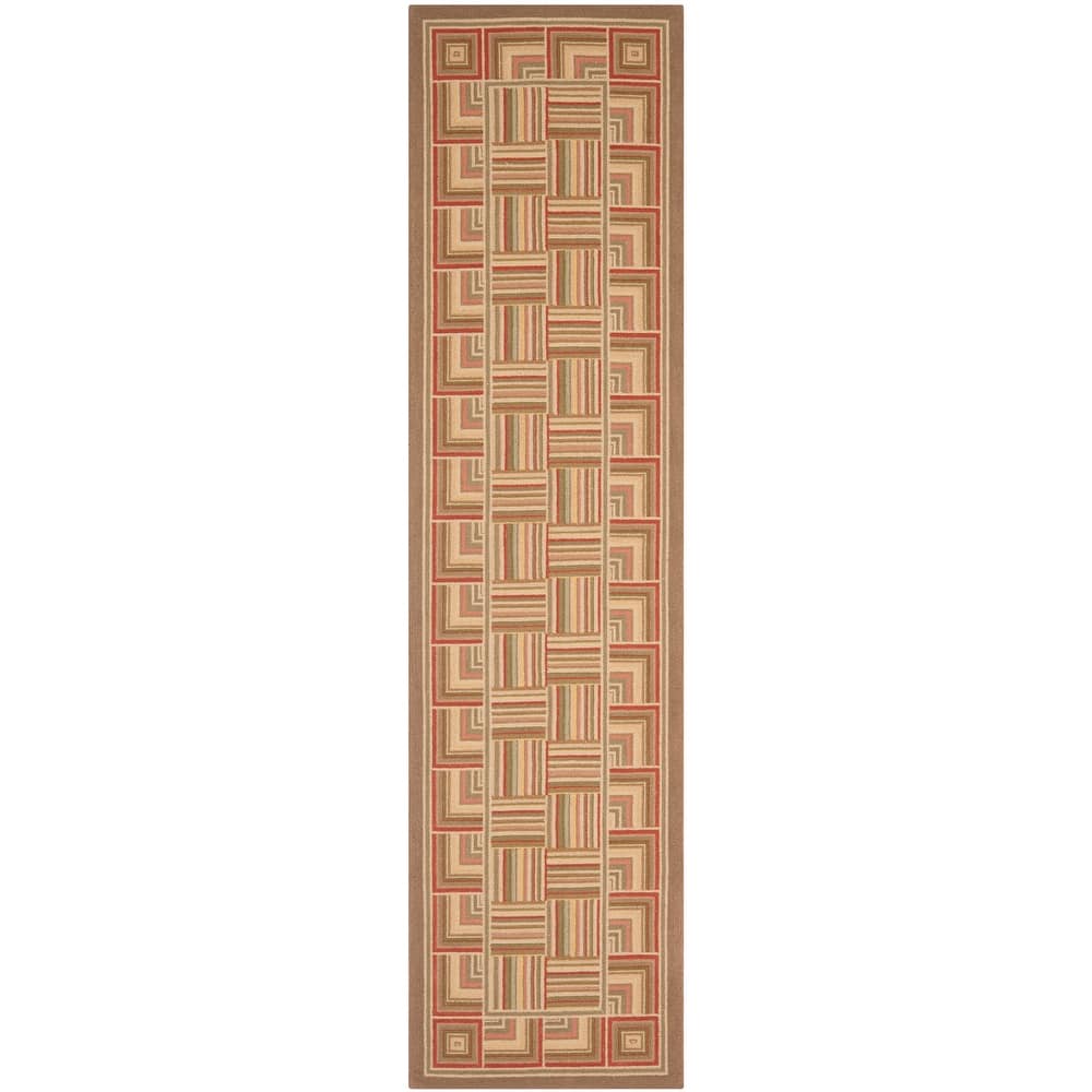 SAFAVIEH Handmade Chelsea Brikena French Country Wool Rug