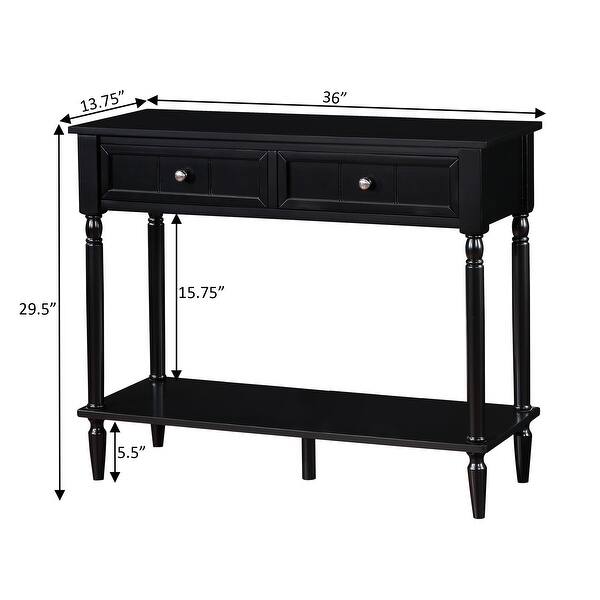 Copper Grove Lantana 2 Drawer Hall Table with Shelf Bed Bath & Beyond