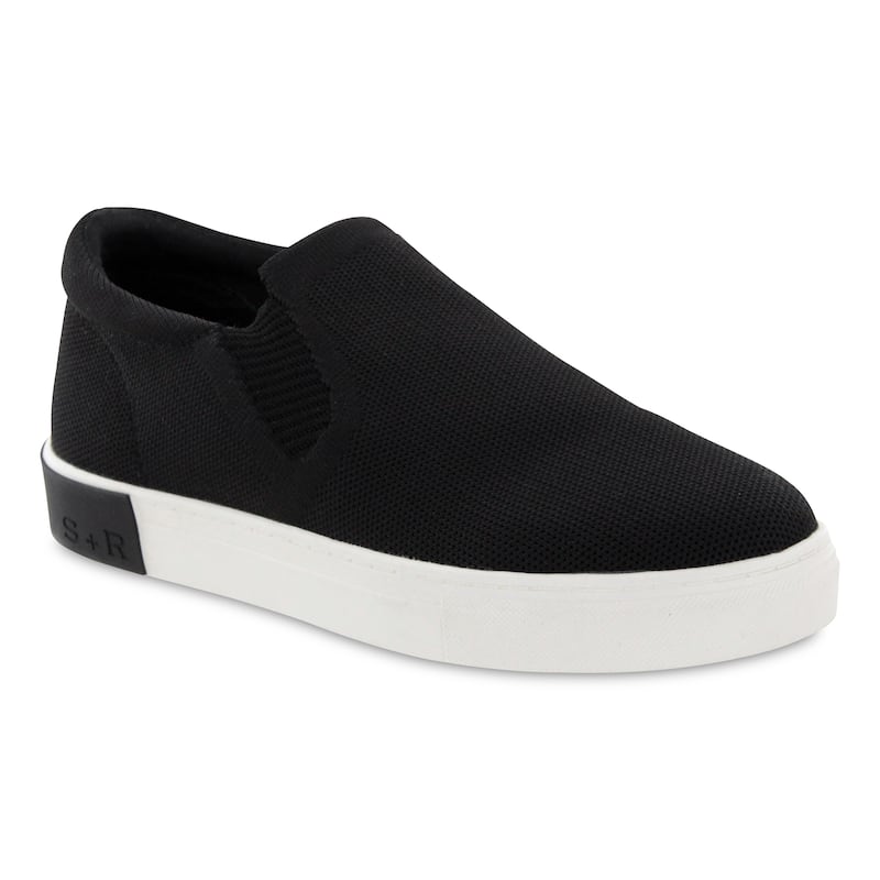 Strauss + Ramm Men's Flyknit Slip-On Sneaker