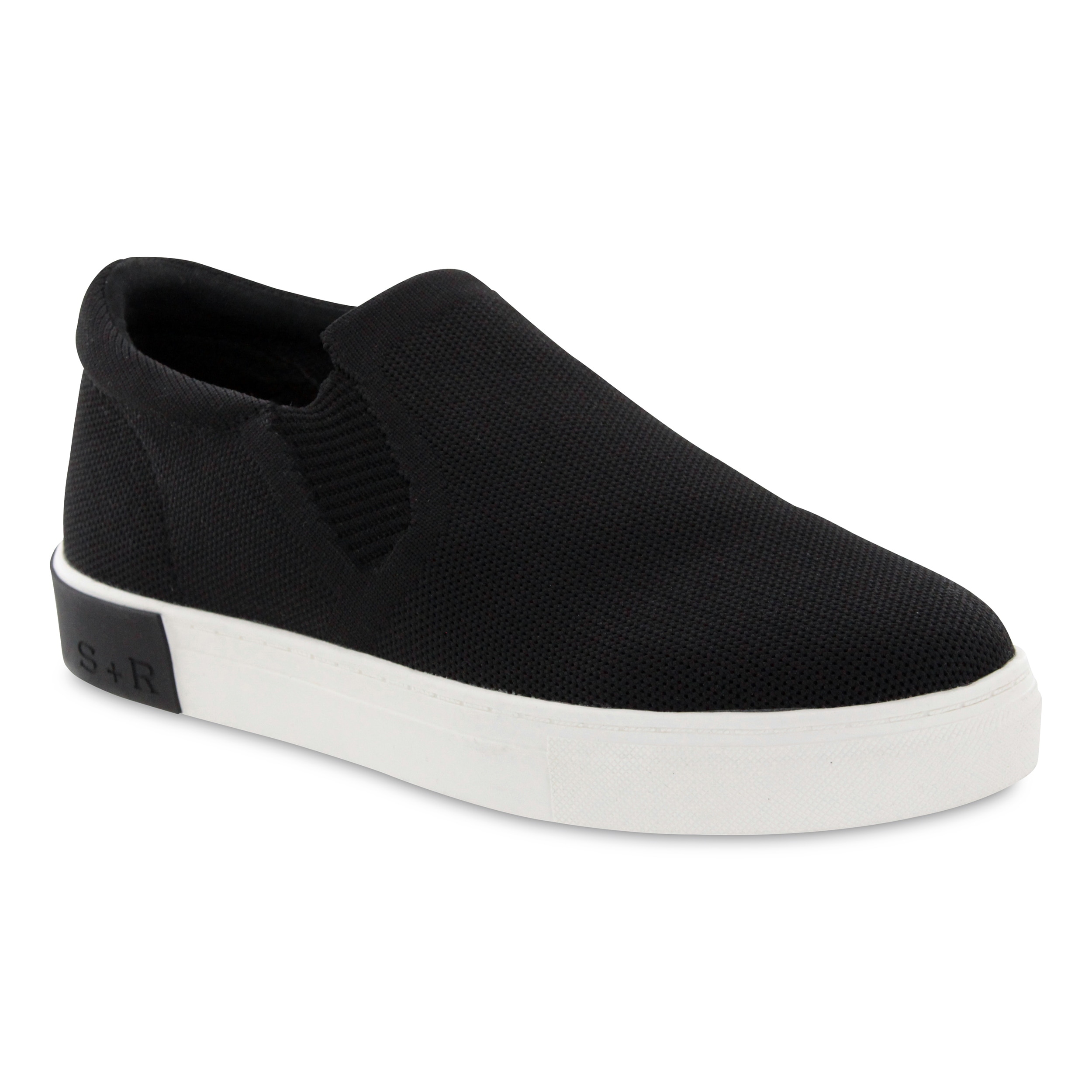 Strauss + Ramm Men's Flyknit Slip-On Sneaker