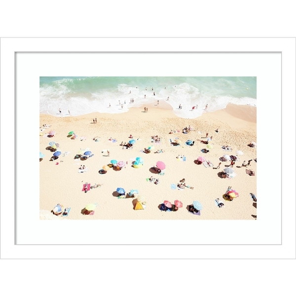 Seaside 1 (Beach) by Carina Okula Framed Wall Art Print. Opens flyout.