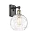 Option Black Antique Brass / Clear Water Glass
