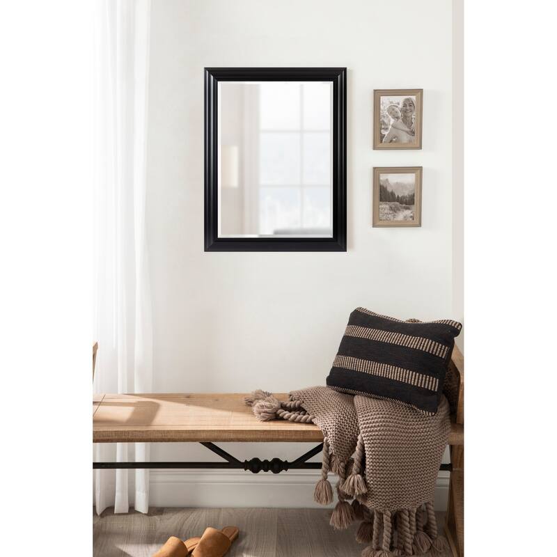 Kate and Laurel Dalat Framed Beveled Wall Mirror