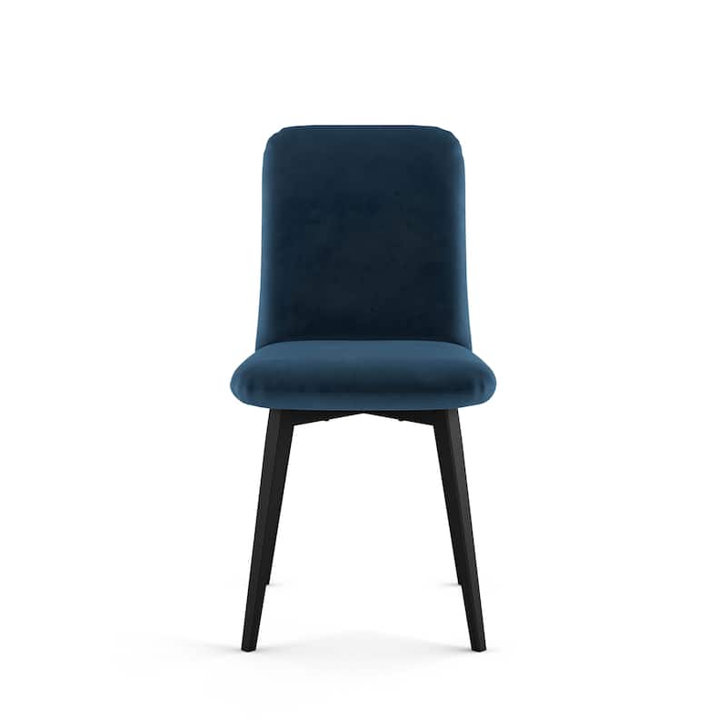 Amisco Betty Upholstered Dining Chair with Metal Legs