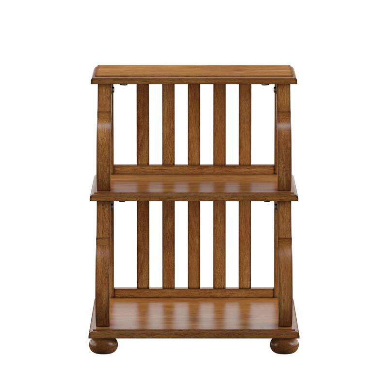 Lorraine Wood Scroll End Table by iNSPIRE Q Classic