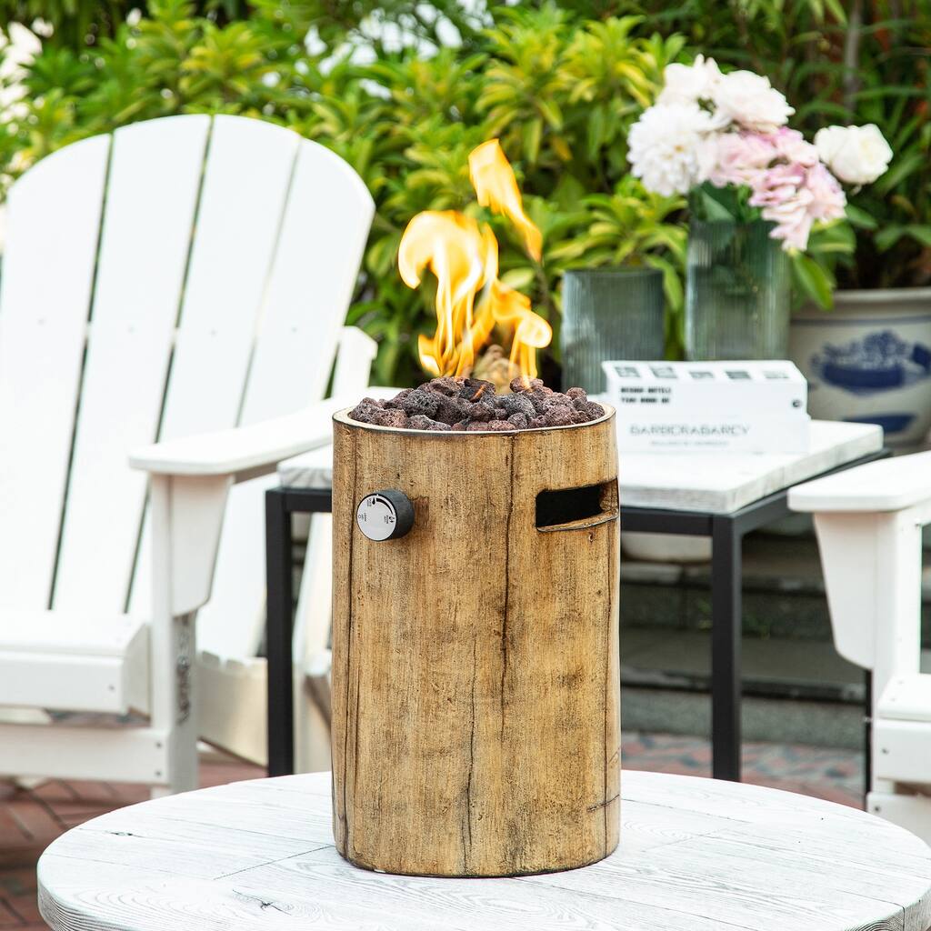 10,000BTU Propane Tank Inside Portable Table Top Fire pit