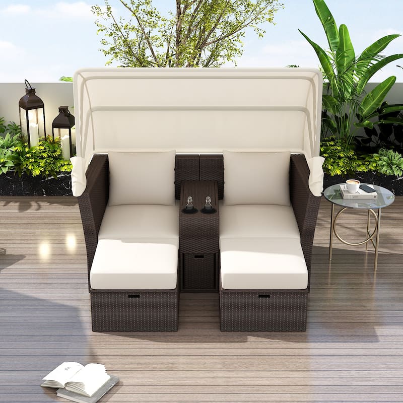 2-Seater Outdoor Patio Daybed
