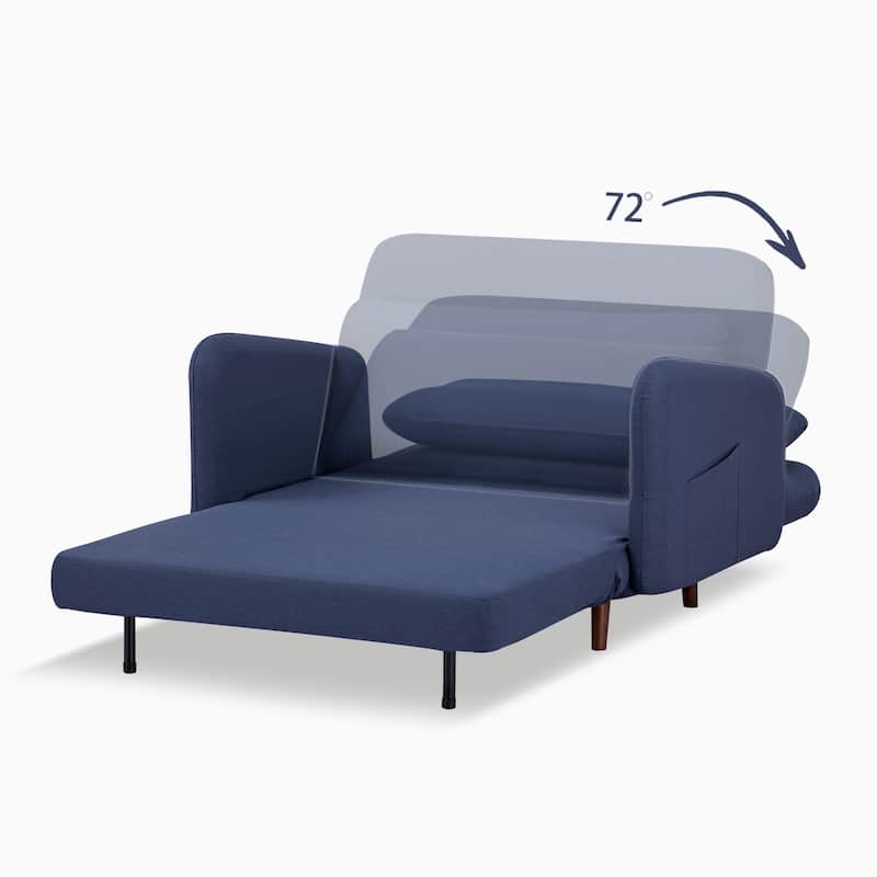 Artdeco Home - Boston & Cypress Convertible Futon Chair