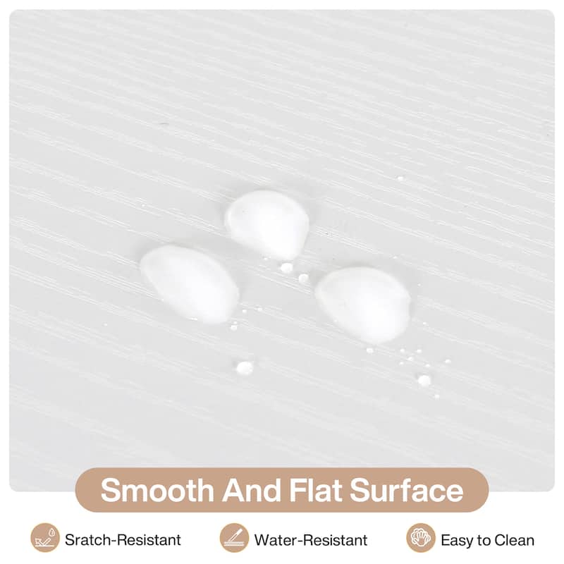 59 Inch L-Shaped Desk with File Cabinet and Storage Shelves, Corner Desk for Home Office