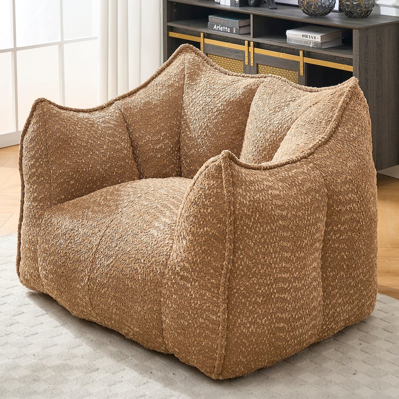 Lazy Bean Bag Chair with Arms for Living Room