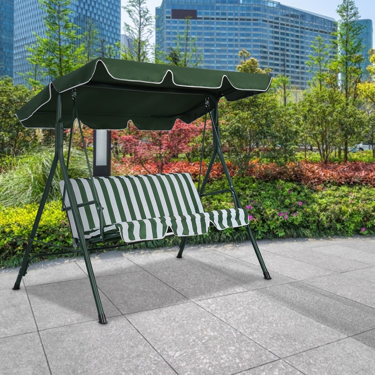 Costway swing on sale top cover