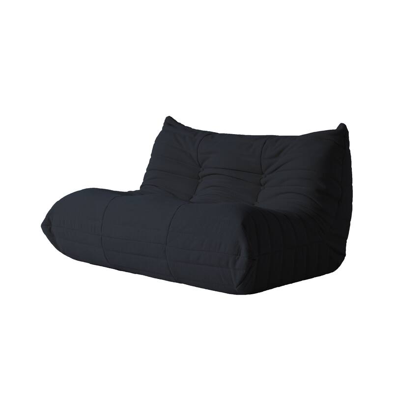 Comfy Lazy Floor Sofa Couch with Ottoman
