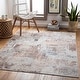 preview thumbnail 1 of 6, Livabliss Daytona Beach Modern Indoor/Outdoor Area Rug Light Brown - 5'3" x 7'