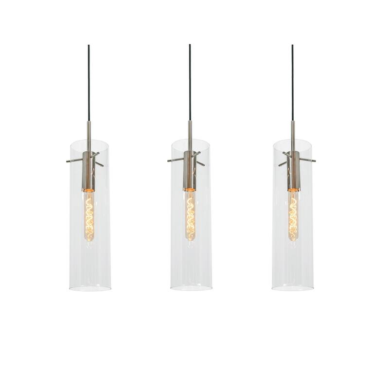 AFX VSAP05MBLNR3 Vista 3 Light 36" Wide Multi Light Pendant - Light Antique Brass