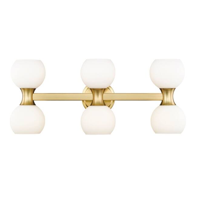 Z-Lite 494-6V Artemis 6 Light 11" Wide Vanity Light - Modern Gold