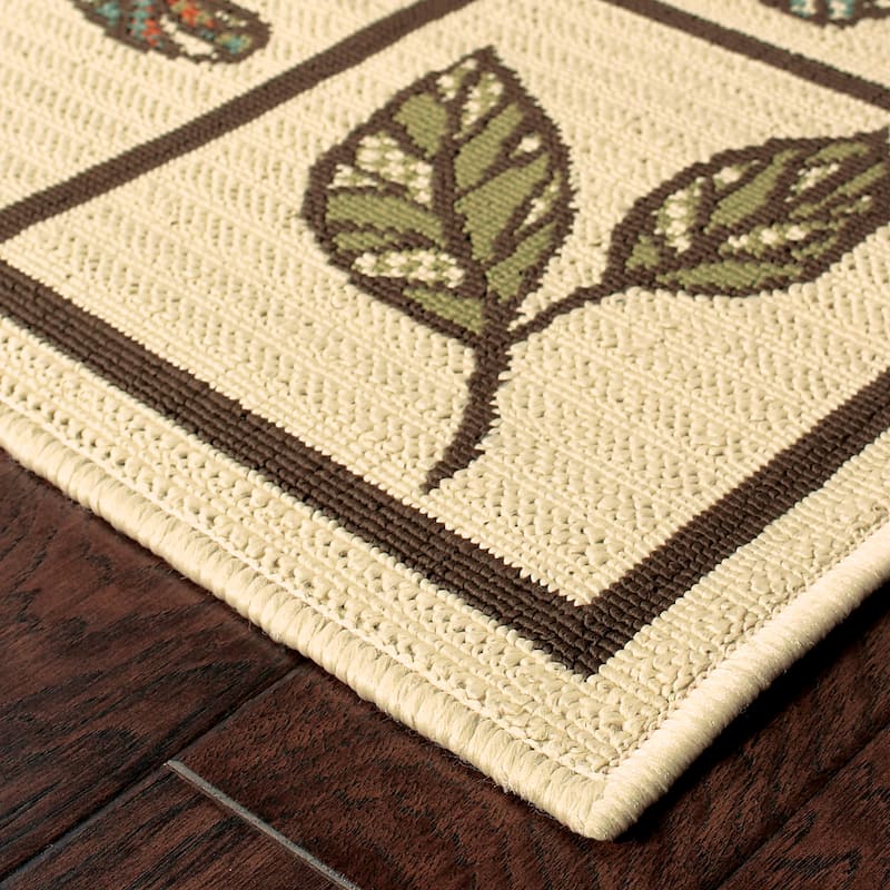 Vista Home Malta Botanical Indoor-Outdoor Area Rug
