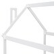 preview thumbnail 12 of 37, Kids and Baby Twin Size House Bed Platform Bed with Guardrails and Slats