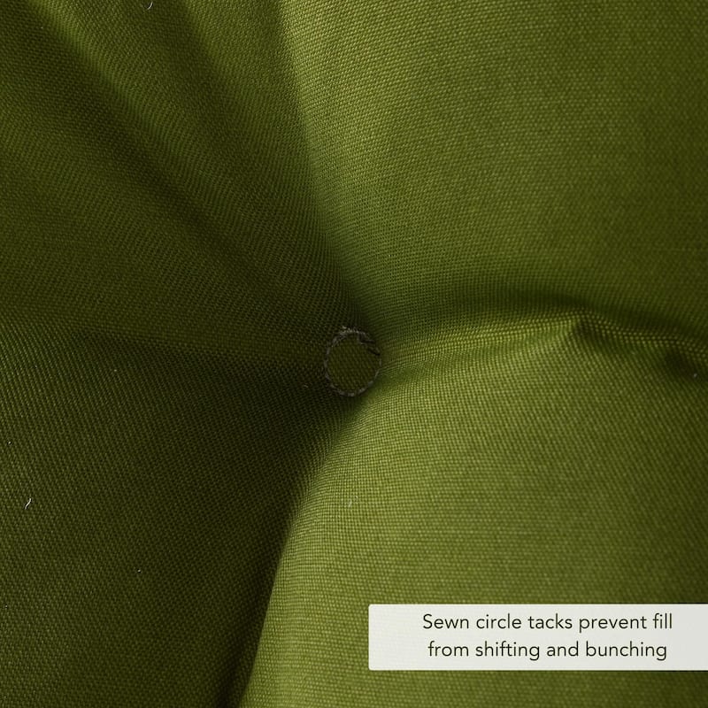 Summerside 18inch x 51inch Outdoor Green Bench Cushion (Cushion Only